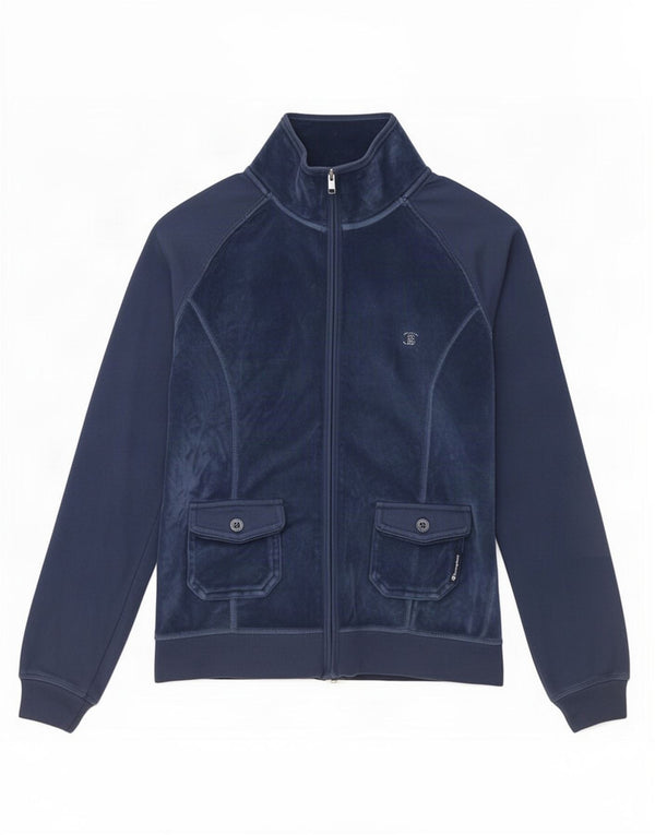 Champion Veste de survêtement Heritage Fit pour femme UK 10 Small Bleu marine