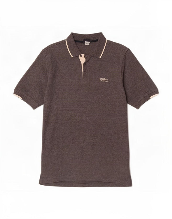Umbro Polo Homme Petit Gris Polyester
