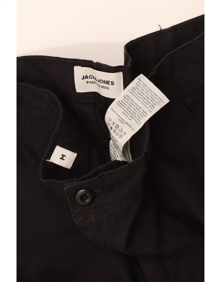 Jack & Jones Short Cargo Homme Moyen W32 Noir Coton