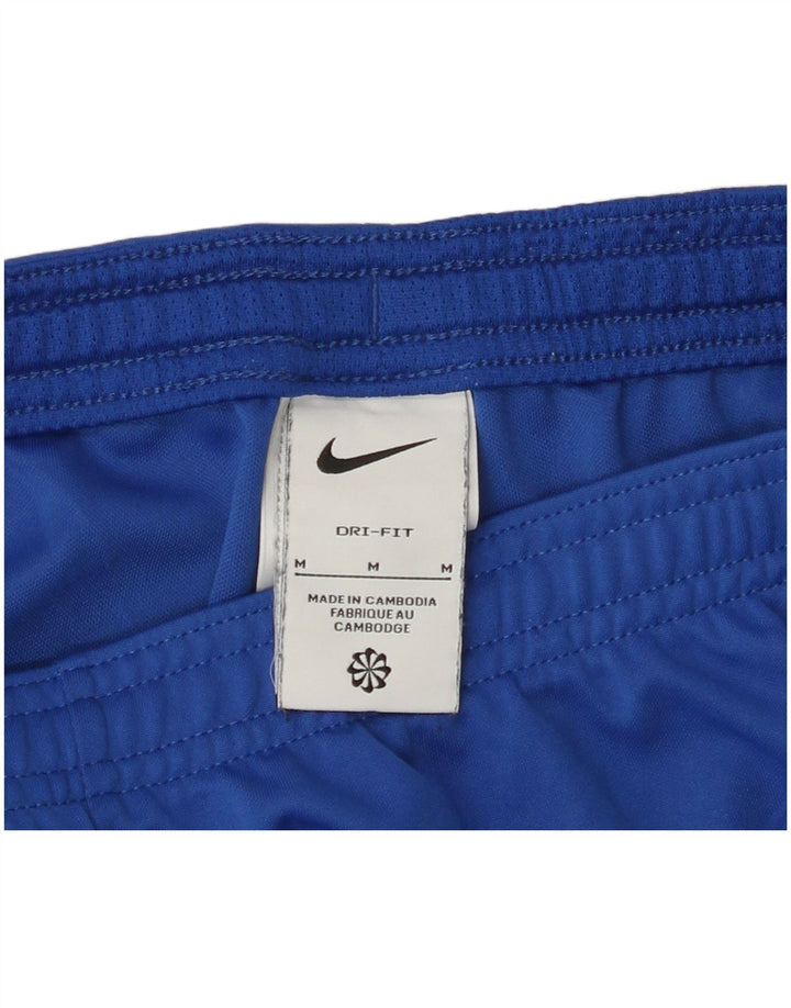 NIKE Short de Sport Dri Fit Homme Bleu Moyen Polyester