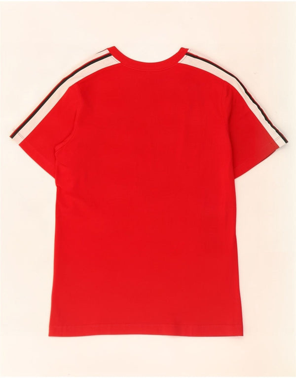 Nike Boys Graphic T-Shirt Top 12-13 ans Large Red Cotton