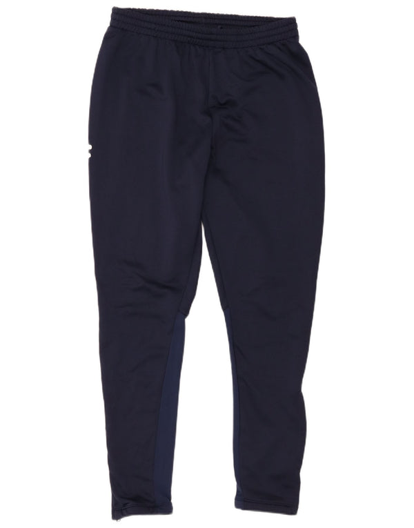 Kappa Pantalon de Survêtement Graphique Homme Large Bleu Marine Colourblock