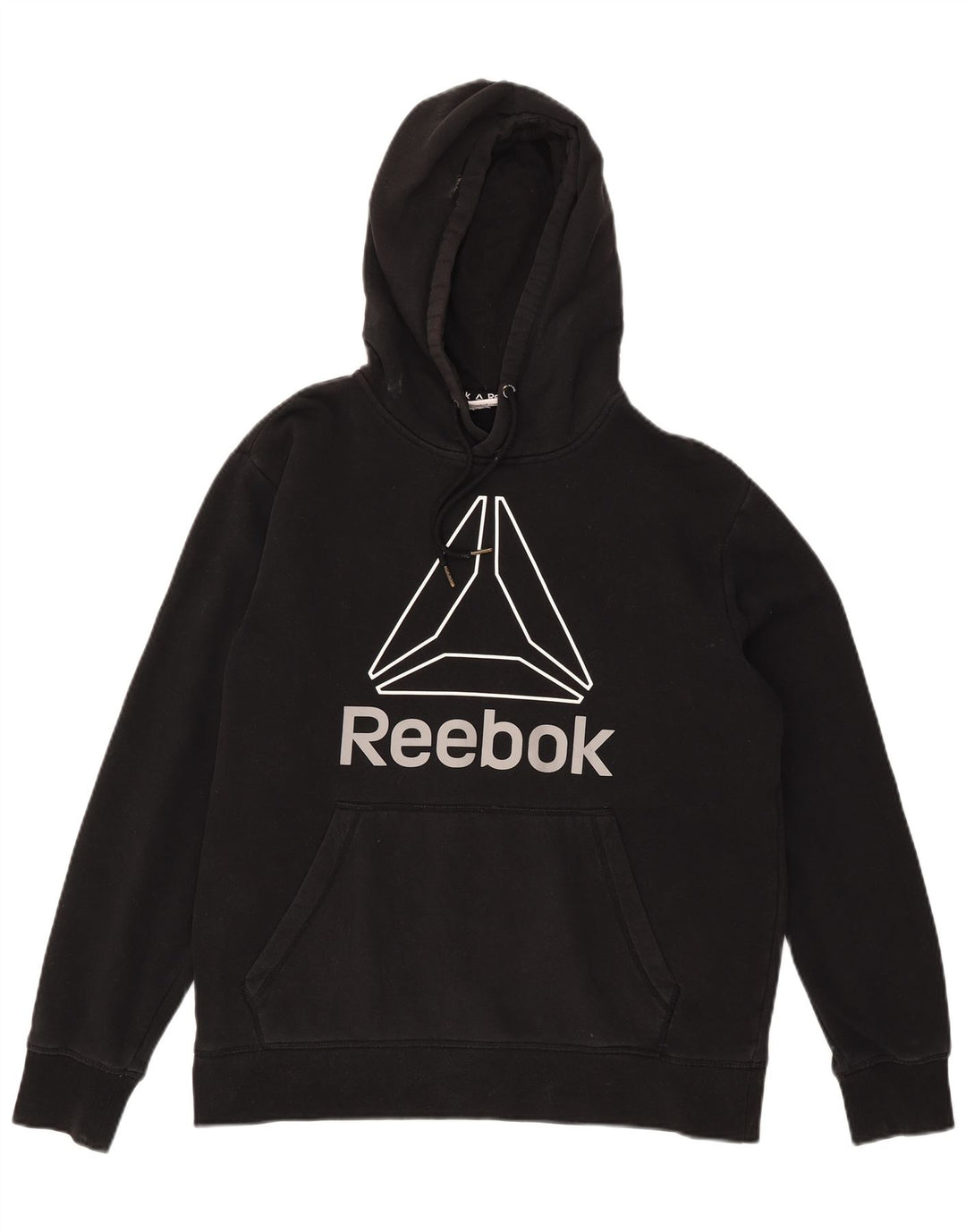 Reebok Pull à Capuche Graphic Homme Noir Large