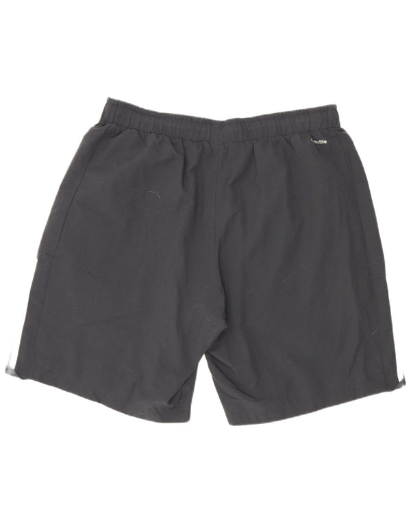 Adidas Short de sport pour homme Large Noir Polyester Sports