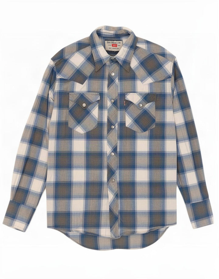 Levi's Chemise Homme Bleu Moyen Carreaux Coton