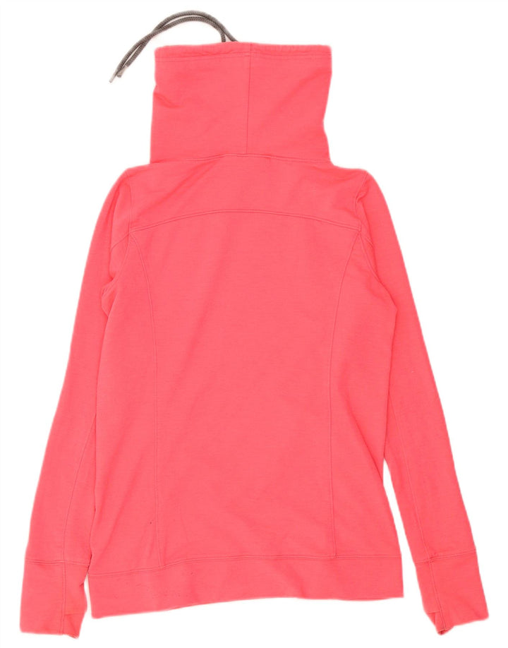 Under Armour Sweat-shirt à col roulé pour femme UK 10 Petit Rose Polyester