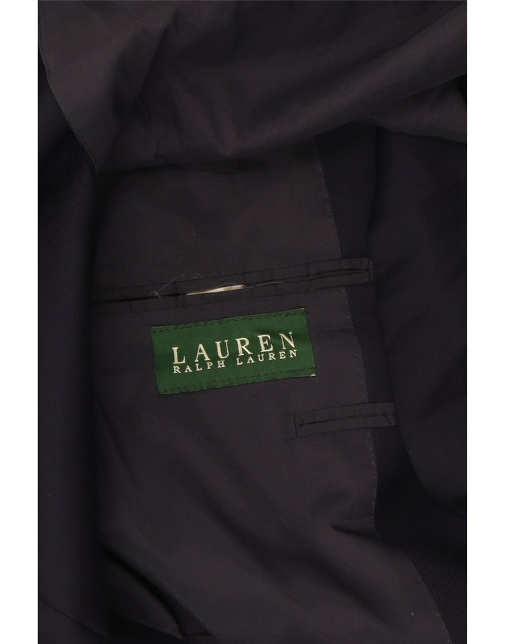 Ralph Lauren Veste blazer à 2 boutons pour homme UK 40 Large Bleu marine