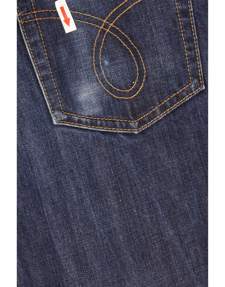 Calvin Klein Jean droit femme W33 L31 bleu marine
