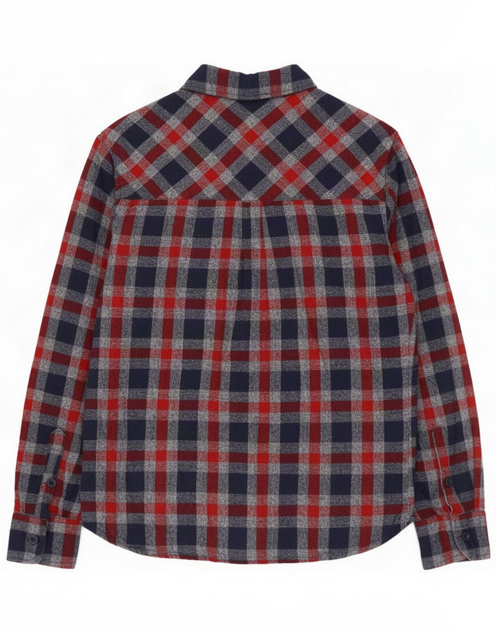 Mountain Warehouse Chemise en flanelle pour homme en coton à carreaux multicolore moyen