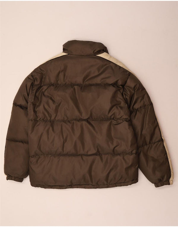 Southern Veste matelassée pour homme UK 42 XL Marron Colorblock Polyester