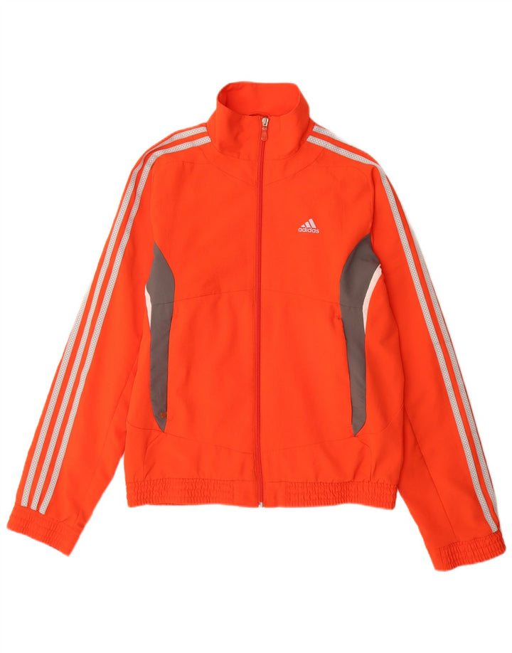 Adidas Veste de survêtement pour homme Small Orange Colourblock