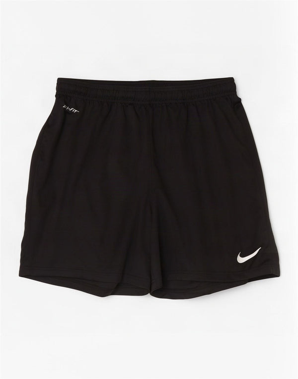 Short de sport Nike Dri Fit pour hommes, grand, noir, polyester