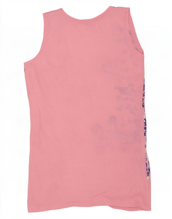 Hugo Boss Débardeur pour femme UK 12 Rose moyen floral