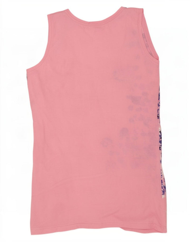 Hugo Boss Débardeur pour femme UK 12 Rose moyen floral