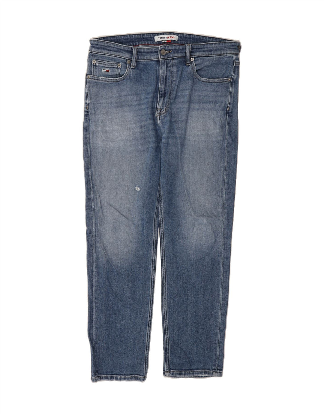 TOMMY HILFIGER Mens Slim Jeans W32 L32 Blue Cotton Vintage Tommy Hilfiger and Second-Hand Tommy Hilfiger from Messina Hembry 