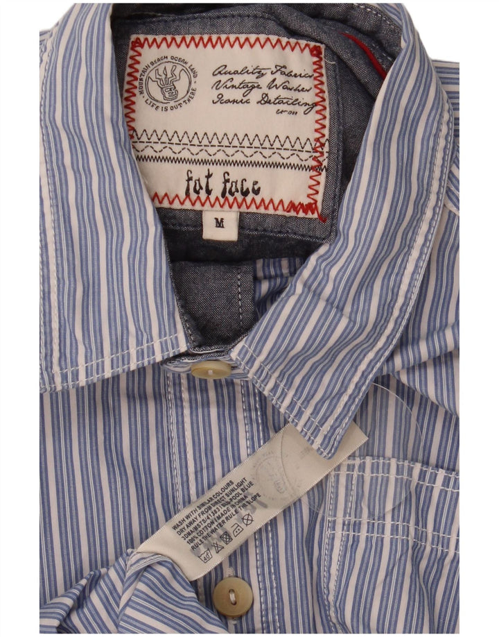 Chemise Homme Fat Face Coton Rayé Bleu Moyen