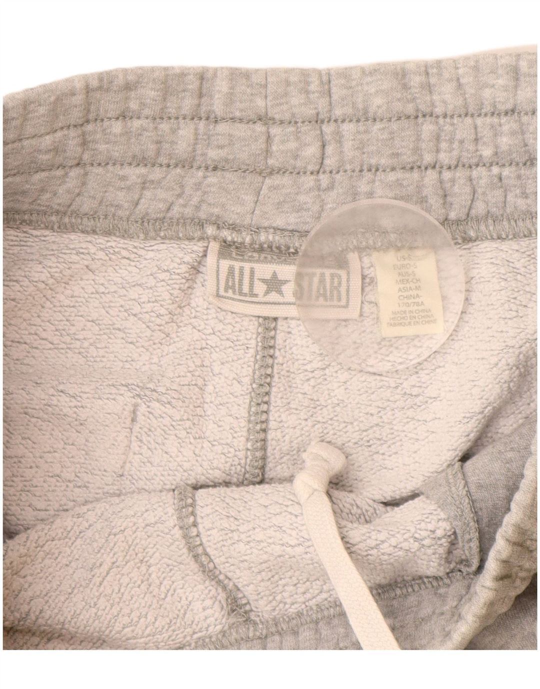 CONVERSE Pantalon de survêtement pour homme en coton moucheté petit gris