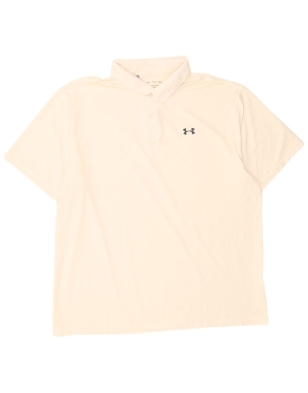 Under Armour Polo Homme 2XL Blanc