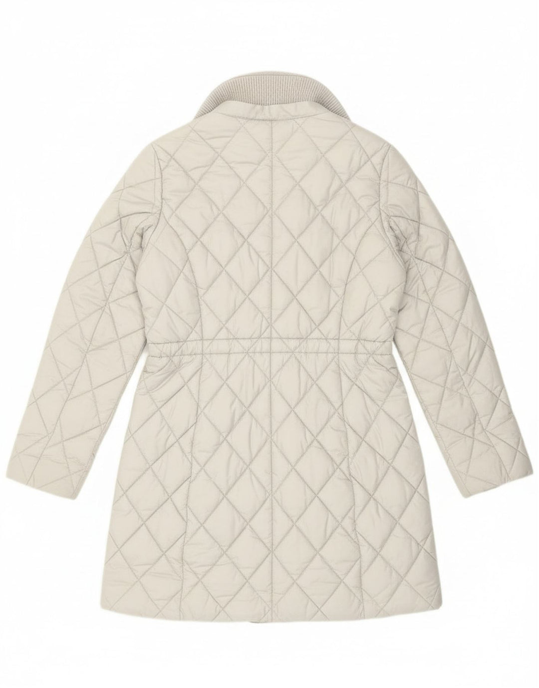 Guess Manteau matelassé pour femme UK 14 Polyester blanc moyen