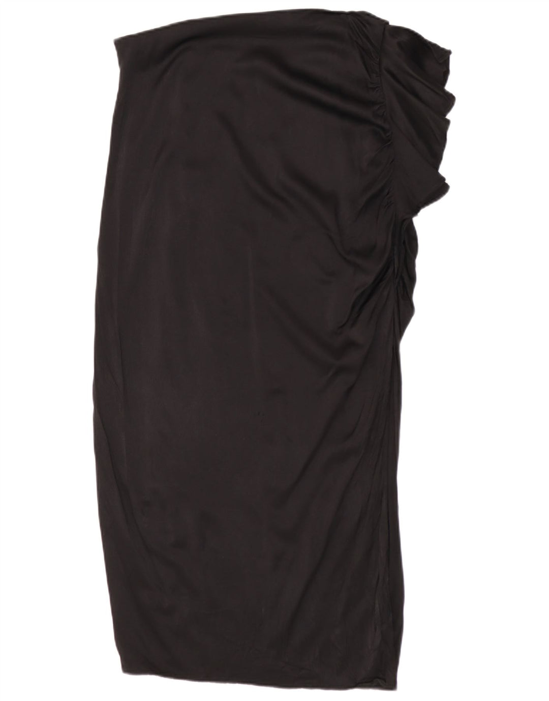 Zara Femme Jupe Midi Moyenne W28 Noir