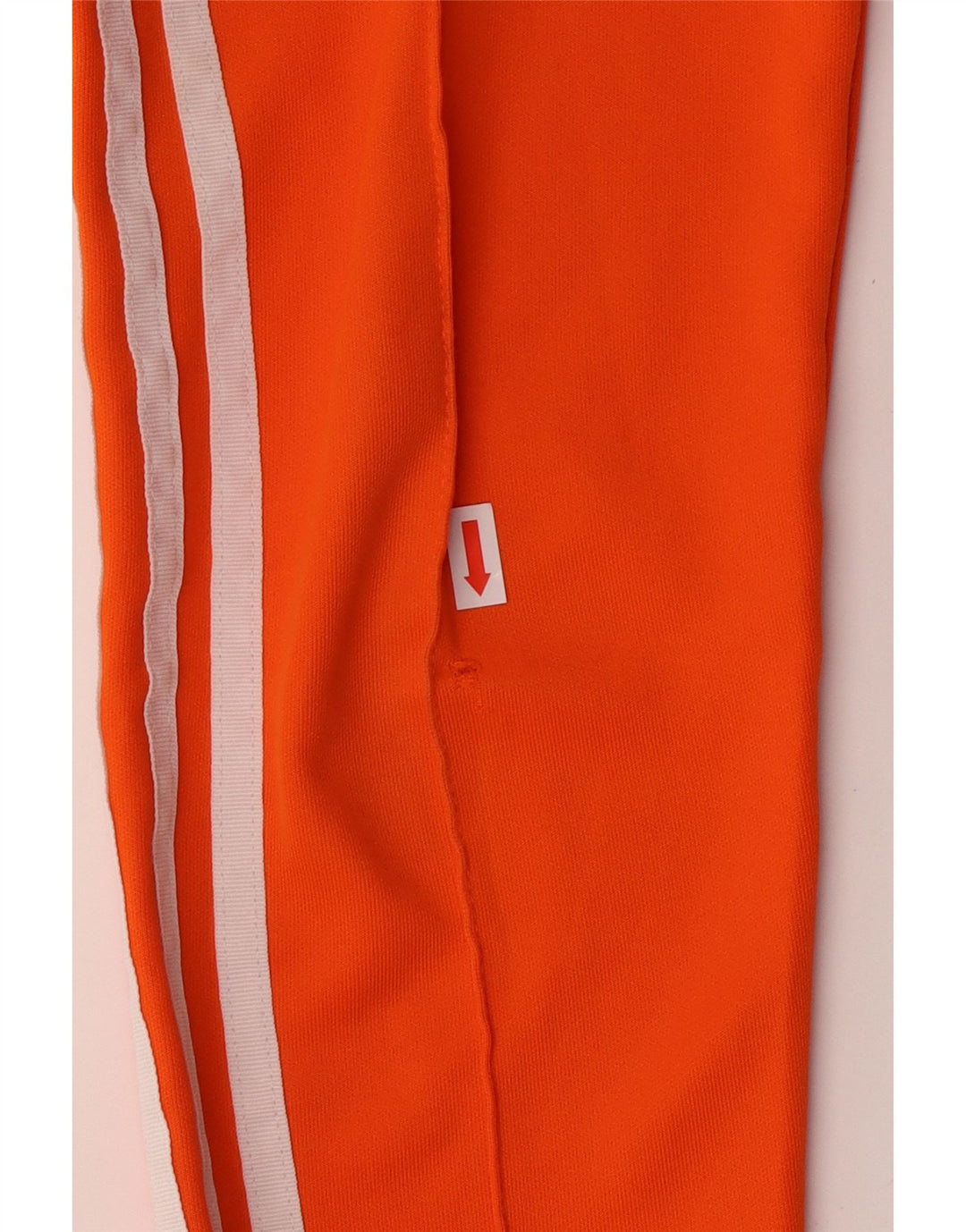 ADIDAS Pantalon de survêtement pour femme UK 6 XS Orange Polyester