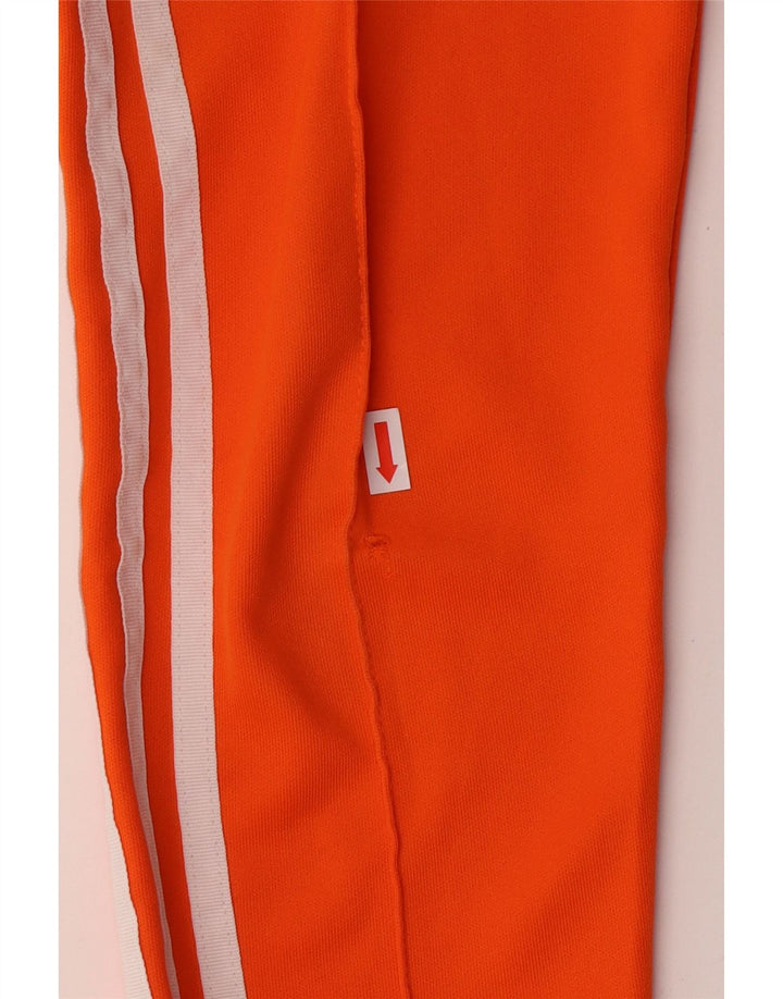 ADIDAS Pantalon de survêtement pour femme UK 6 XS Orange Polyester