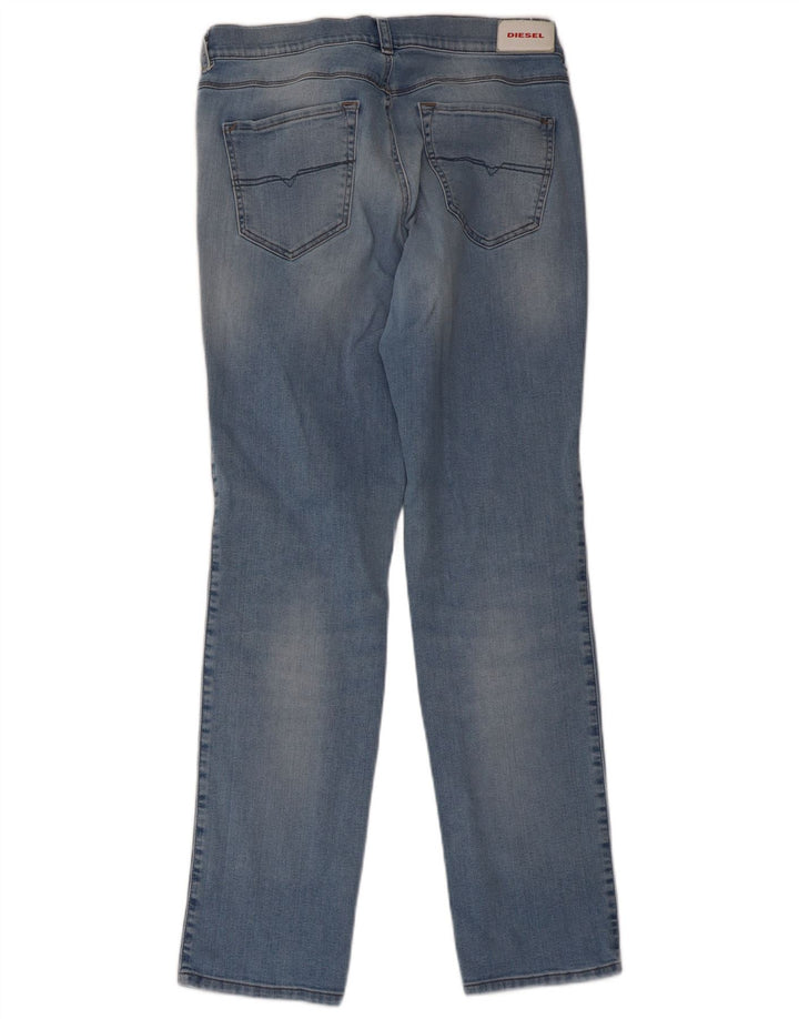 Diesel Jean Droit Sandy Regular Slim W30 L32 Homme Bleu Coton