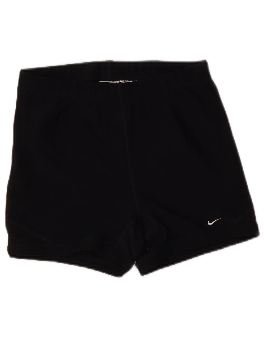 NIKE Short de sport pour femme US 12/14 Large Noir Polyester