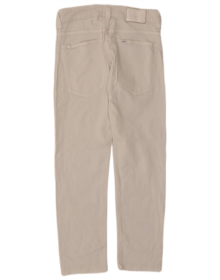 LEE Jean Slim Powell Femme W32 L27 Blanc Cassé Coton