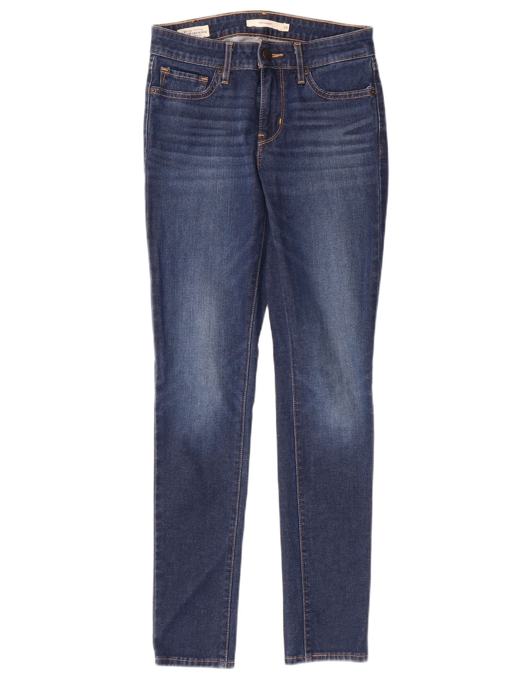 LEVI'S Jean Skinny 711 Femme W25 L28 Bleu Coton
