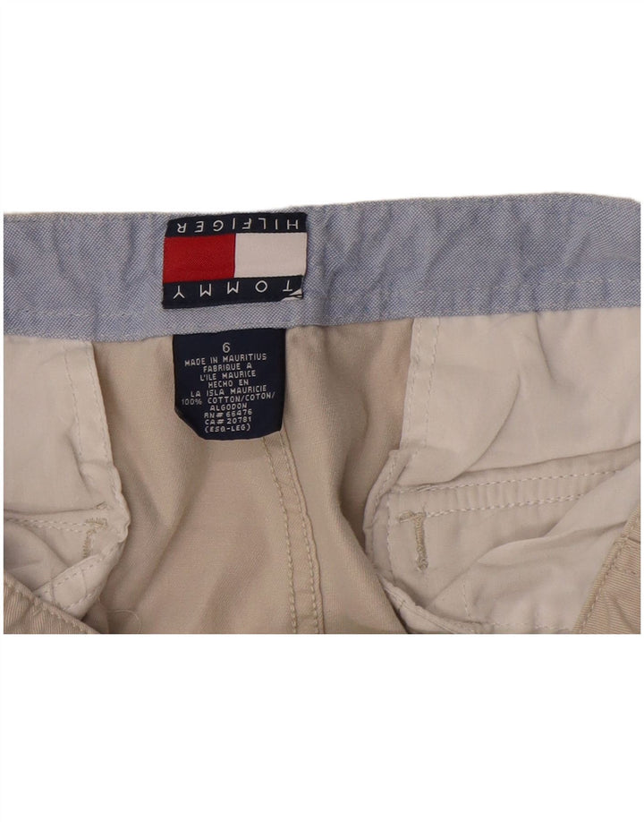 Tommy Hilfiger Short cargo pour femme US 6 Medium W28 Coton beige