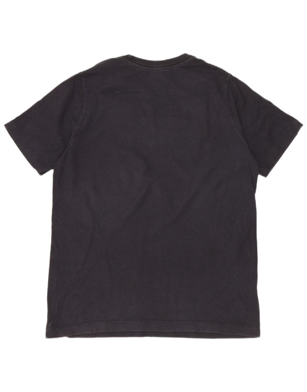 Nike T-shirt graphique pour femme UK 18 XL Noir Coton