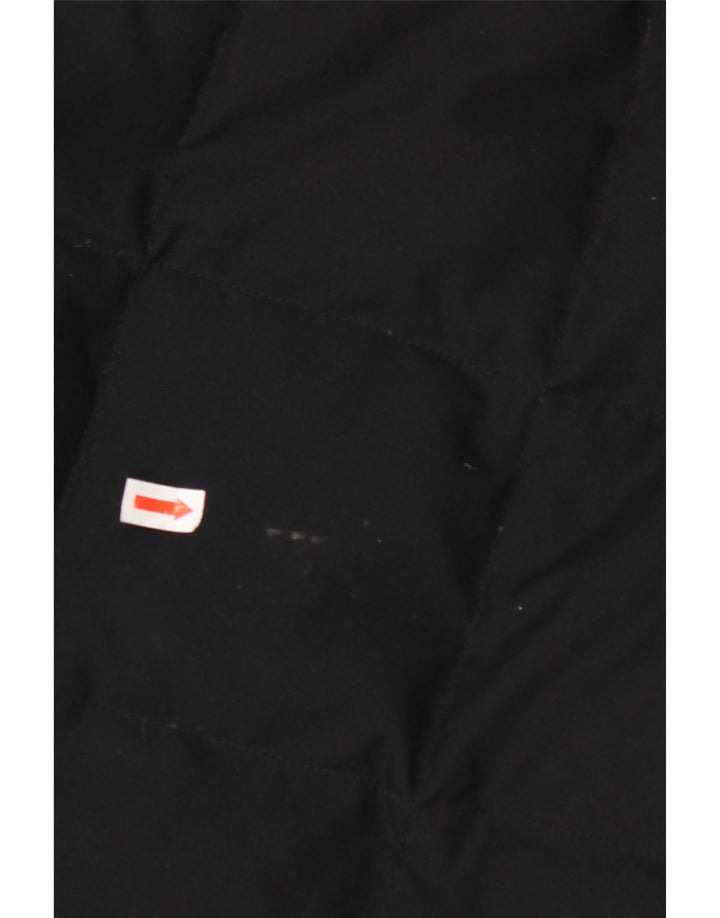 BRUGI Manteau matelassé à capuche pour femme IT 48 XL Noir Polyester