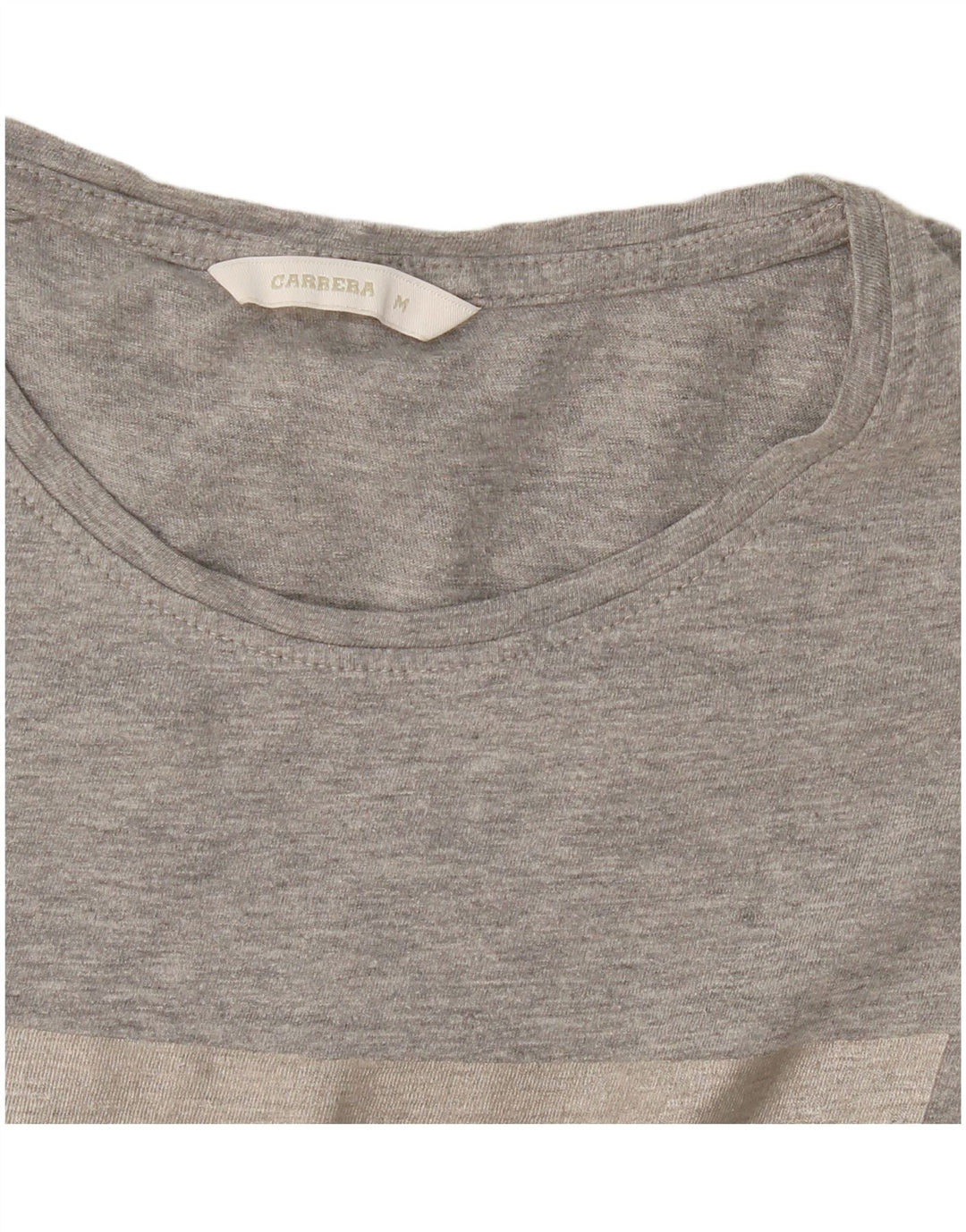 Carrera T-Shirt Graphique Femme UK 12 Gris Moyen