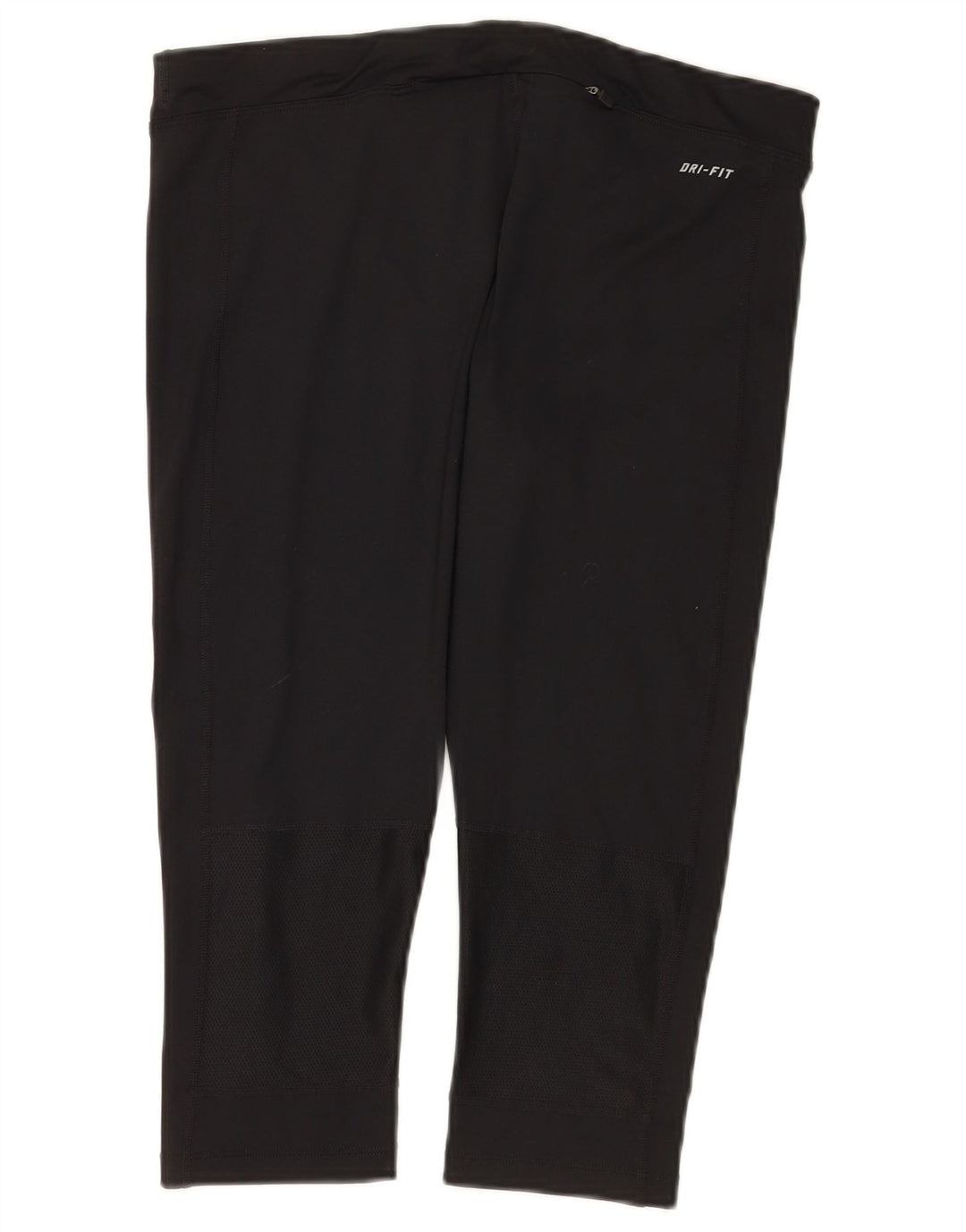 Nike Legging Capri Dri Fit pour femme UK 14 Large Noir Polyester