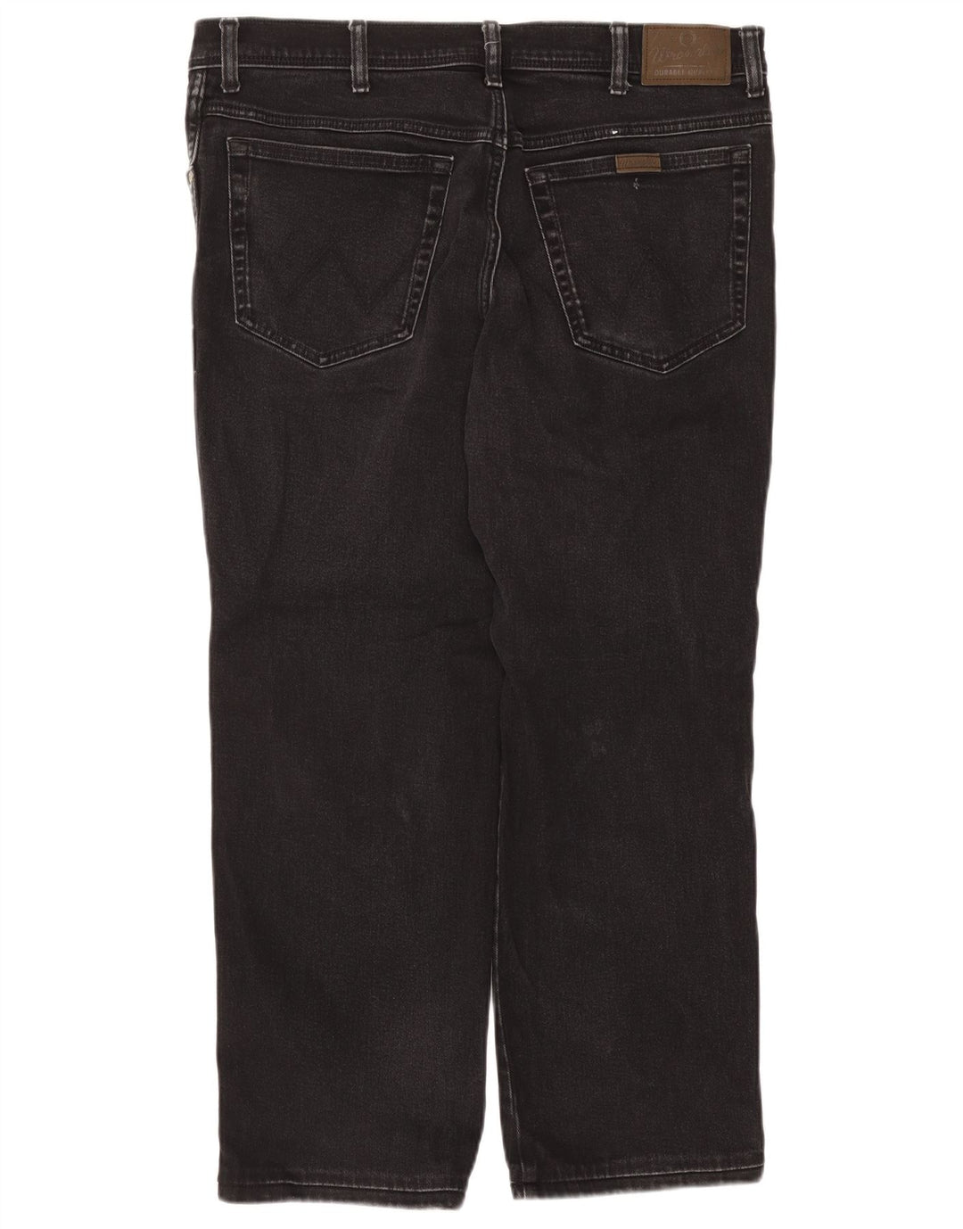 Wrangler Jean droit homme W38 L27 coton noir