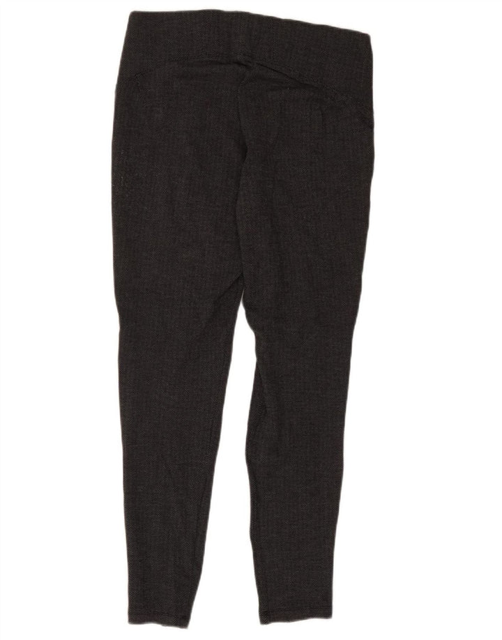 Marks & Spencer Leggings pour femmes UK 14 Large Viscose à chevrons noir