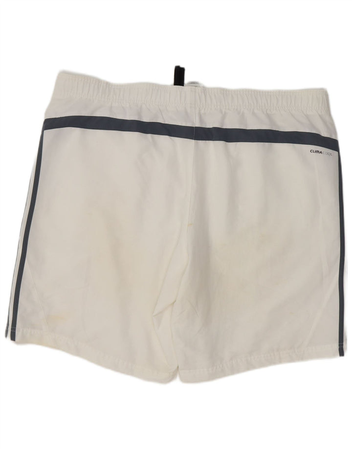 Adidas Short de bain Climacool pour homme 2XL Blanc Polyester