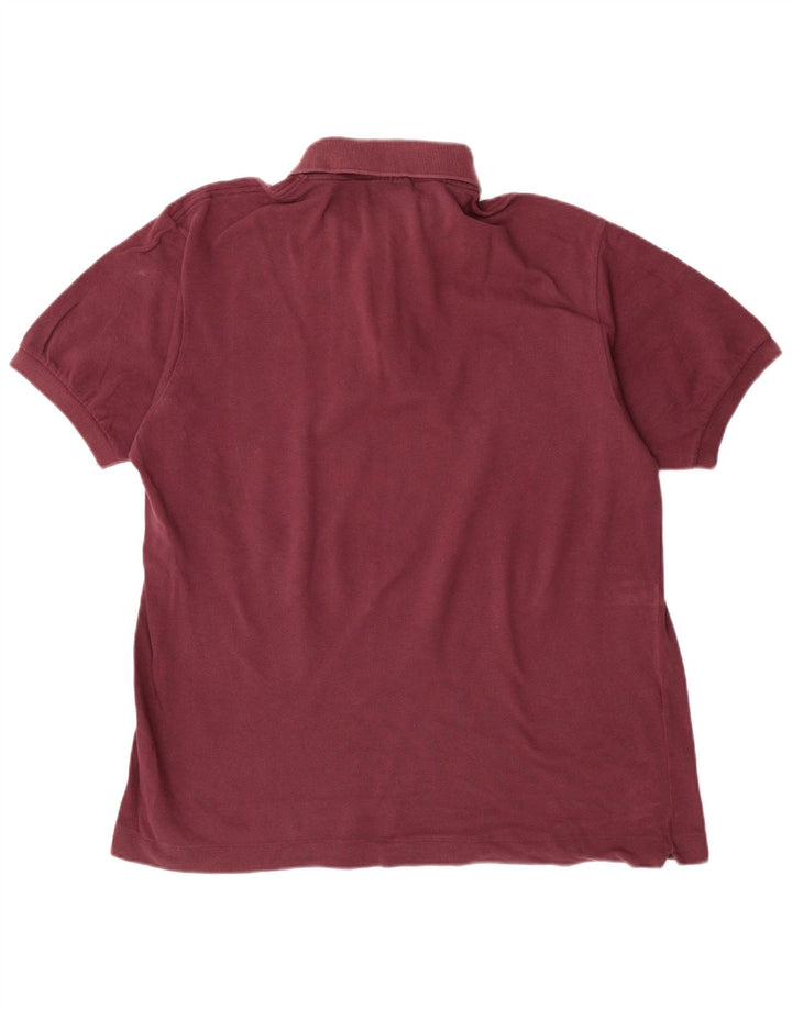 LACOSTE Polo Homme Taille 5 Grand Coton Marron