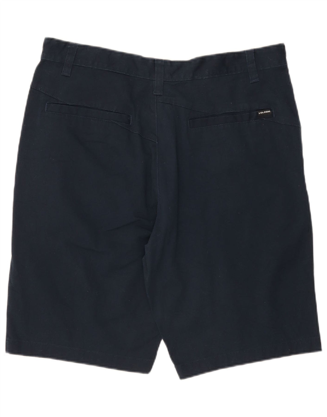 Volcom Short Chino Homme W36 Large Bleu Marine Coton