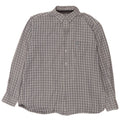 James Pringle Chemise en flanelle pour homme en coton à carreaux gris