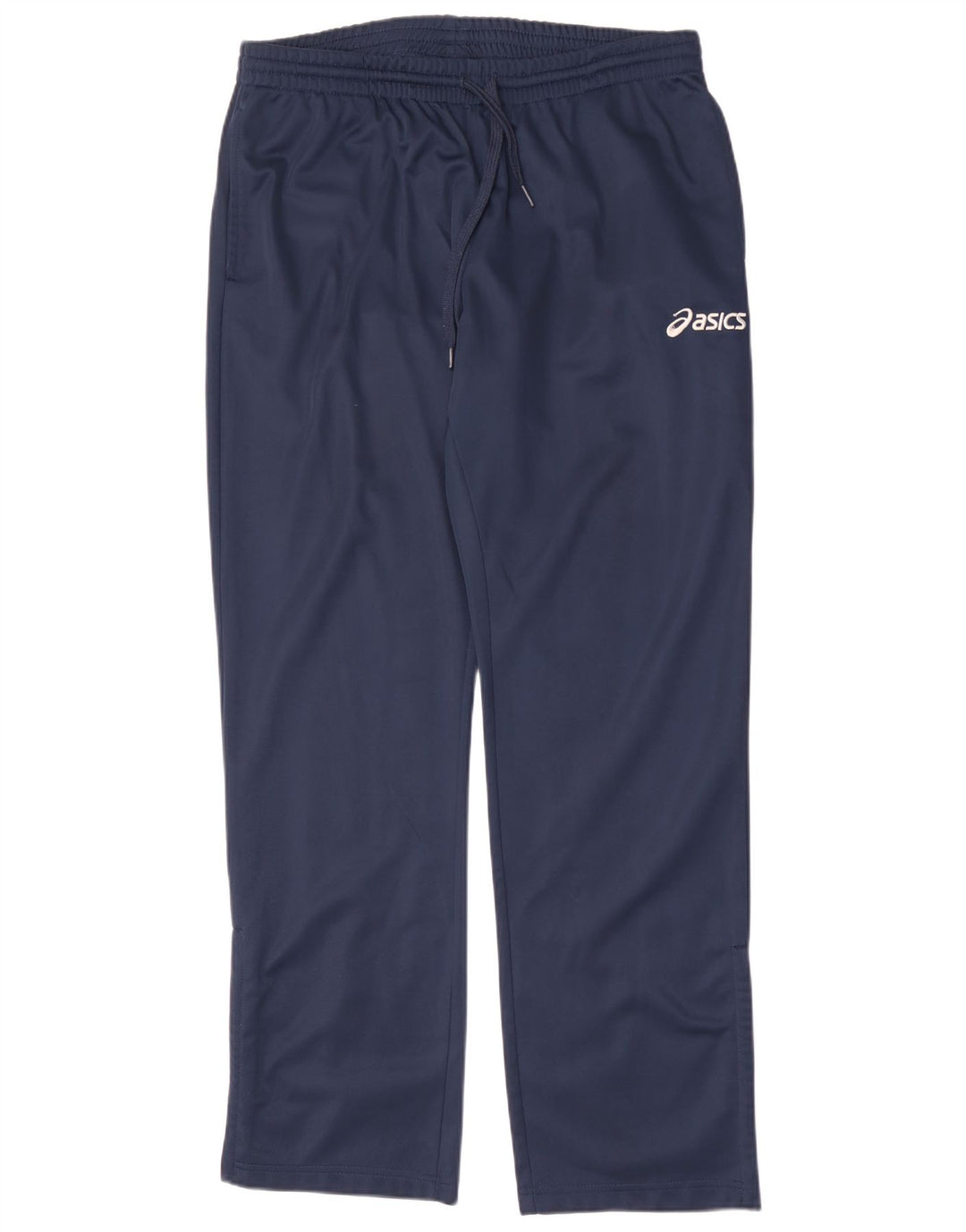 Asics Pantalon De Survêtement Homme Large Bleu Marine Polyester