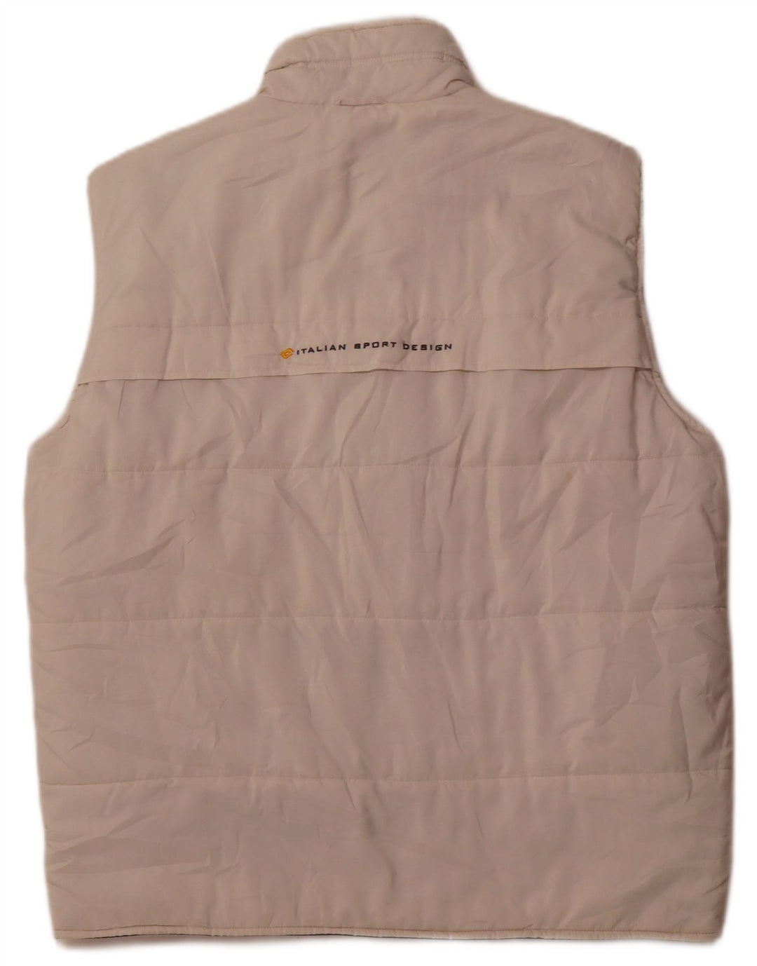 Lotto Gilet Rembourré Homme IT 52 XL Blanc Cassé Polyester