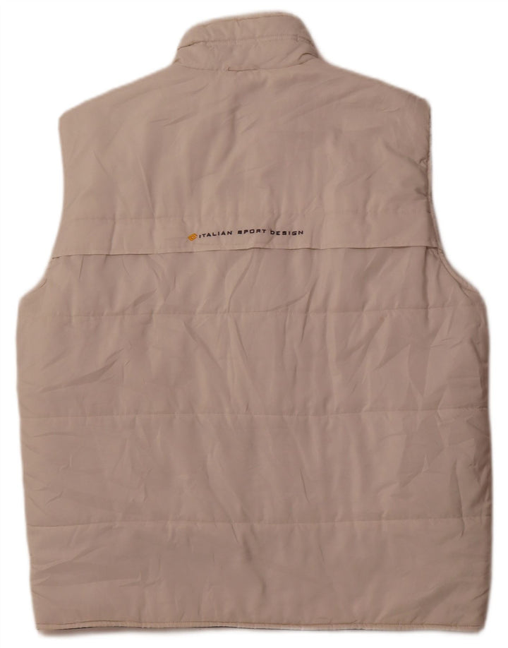 Lotto Gilet Rembourré Homme IT 52 XL Blanc Cassé Polyester