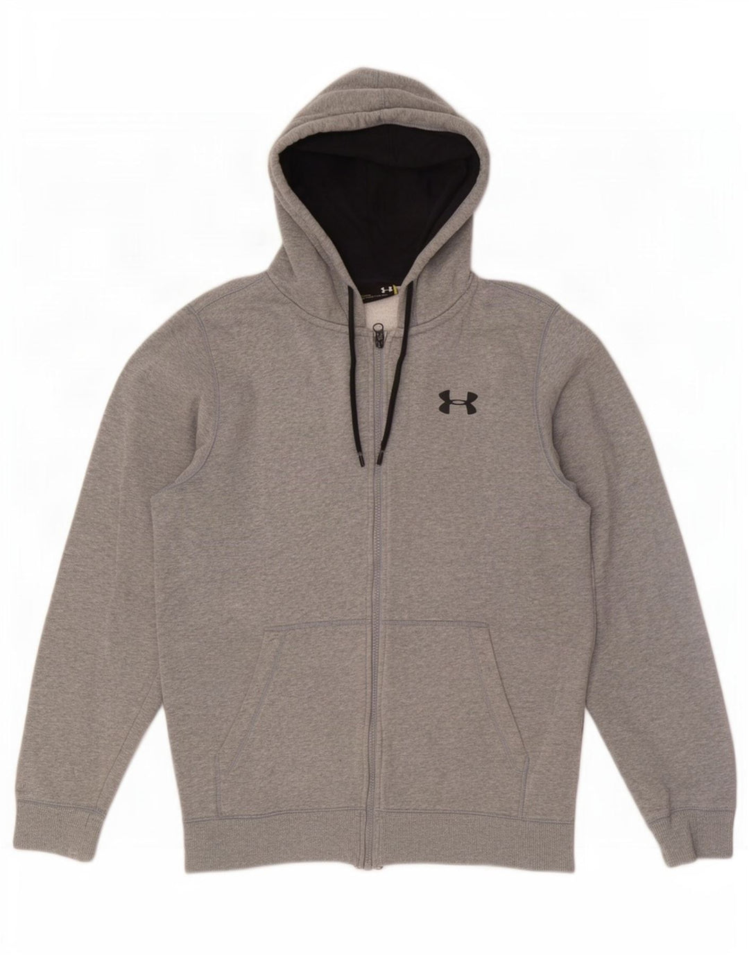 Under Armour Sweat à capuche zippé pour homme Petit gris moucheté