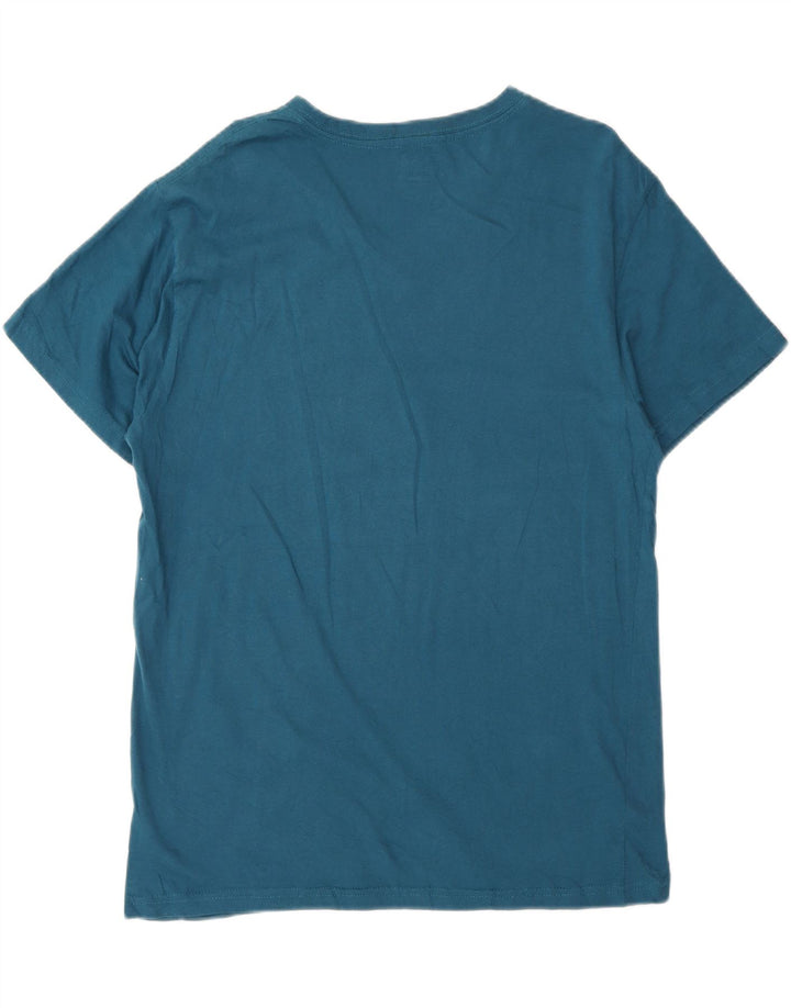 Lee T-Shirt Homme Haut Large Bleu Coton