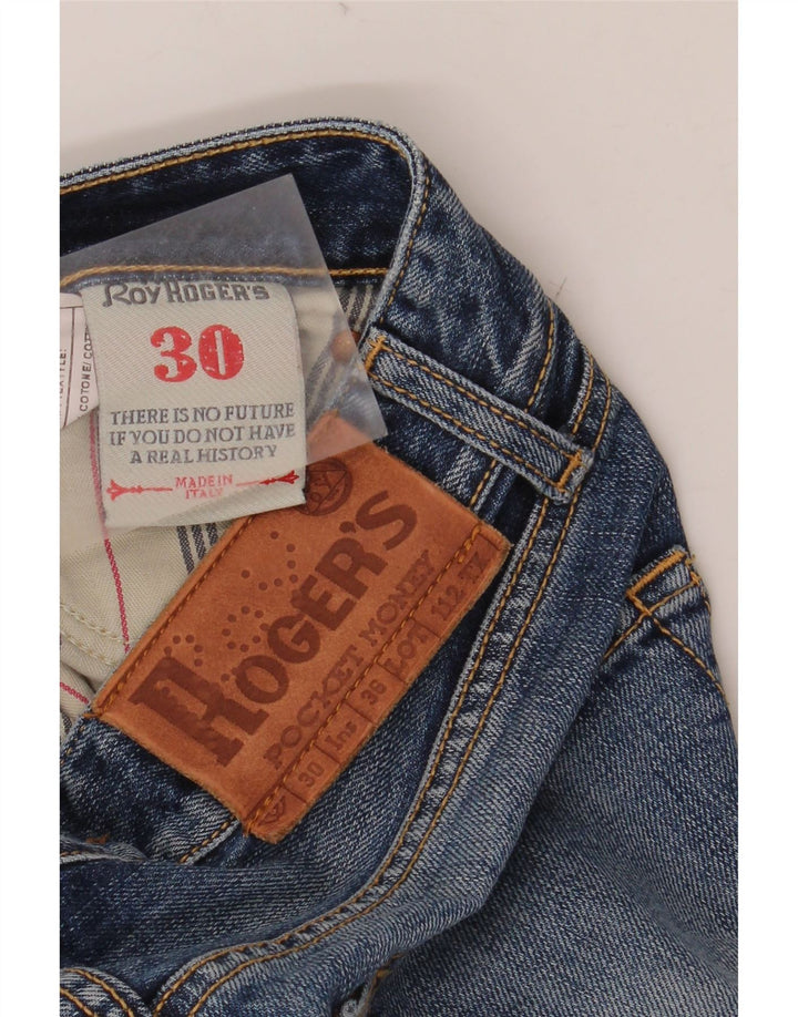 ROY ROGERS Jean droit femme W30 L32 bleu coton