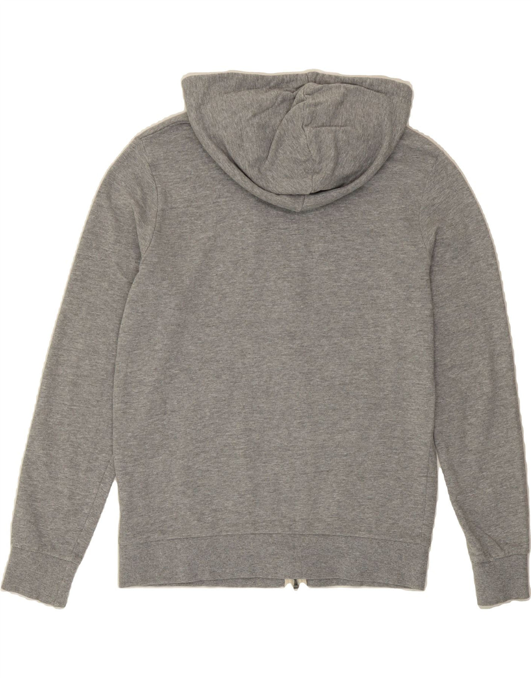JACK & JONES Mens Zip Hoodie Sweater Medium Grey Cotton Vintage Jack & Jones and Second-Hand Jack & Jones from Messina Hembry 