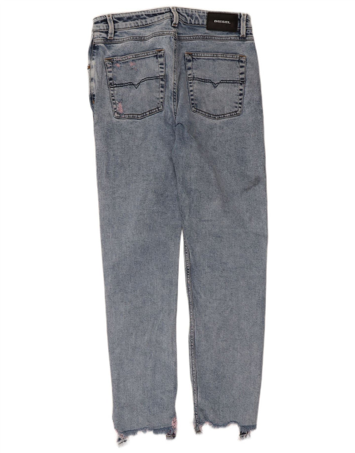 Jean Slim Femme Diesel W28 L28 Bleu Coton