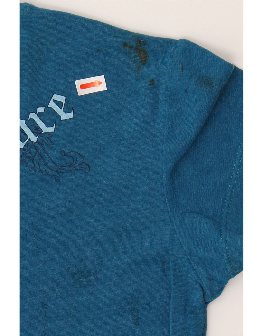 HARD ROCK CAFE T-shirt graphique San Diego pour femme UK 8 petit coton bleu